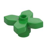 Plant, Flower 2 x 2 Leaves - Angular em Verde vivo