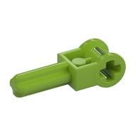 Technic Axle 1.5 with Perpendicular Axle Connector (Technic Pole Reverser Handle) em Verde-limão