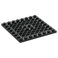 Plate Special 8 x 8 with Grille [Hole in Center]