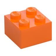Brick 2 x 2 em Laranja