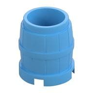 Barrel 2 x 2 x 2 em Azul médio