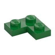 Plate 2 x 2 Corner em Verde