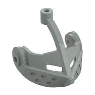 Headwear Accessory Visor Grille with Top Pin Hole (Castle)
