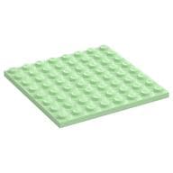 Plate 8 x 8 em Verde claro