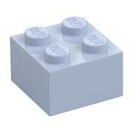 Brick 2 x 2 em Violeta claro