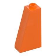 Brick Sloped 75° 2 x 1 x 3 with Hollow Stud em Laranja