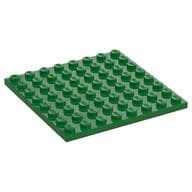 Plate 8 x 8 em Verde