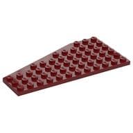 Wedge Plate 6 x 12 Right em Vermelho escuro
