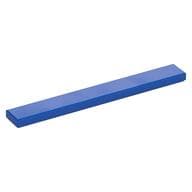 Tile 1 x 8 with Groove em Azul
