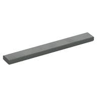 Tile 1 x 8 with Groove em Cinza escuro