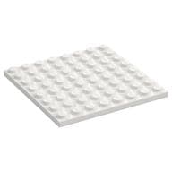 Plate 8 x 8 em Branco