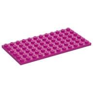 Plate 6 x 12 em Magenta