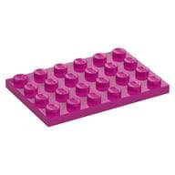 Plate 4 x 6 em Magenta