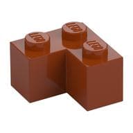 Brick 2 x 2 Corner em Laranja escuro