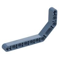 Technic Beam 1 x 11.5 Double Bent Thick em Azul areia perolado