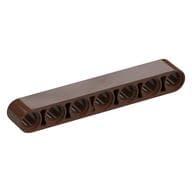 Technic Beam 1 x 7 Thick em Marrom