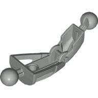 Large Figure Skeletal, Limb, with 2 Ball Joints, and 1 Hole (Toa Nuva) em Cinza claro