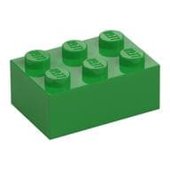 Brick 2 x 3 em Verde vivo