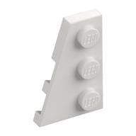 Wedge Plate 3 x 2 Left em Branco