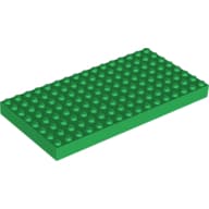 Brick 8 x 16 em Verde