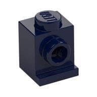Brick Special 1 x 1 with Headlight em Azul escuro