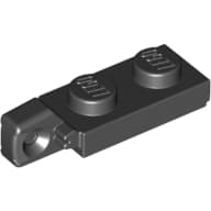 Hinge Plate 1 x 2 Locking with 1 Finger On End, with Groove