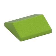Brick Sloped 33° 2 x 2 Double em Verde-limão