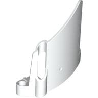 Technic Panel Fairing #23 Large Short, Small Hole, Side B em Branco