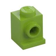 Brick Special 1 x 1 with Headlight em Verde-limão