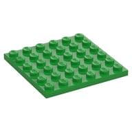 Plate 6 x 6 em Verde vivo