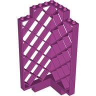 Belville, Wall, Lattice 6 x 6 x 12 Corner em Magenta