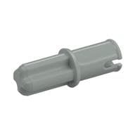 Technic Axle Pin without Friction Ridges Lengthwise em Cinza claro