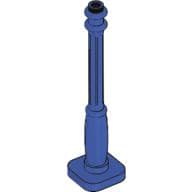 Lamp Post 2 x 2 x 7 with 6 Base Flutes em Violeta
