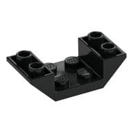 Brick Sloped Inverted 45° 4 x 2 Double with 2 x 2 Recessed
