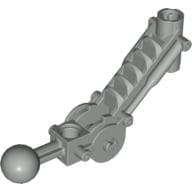 Large Figure Skeletal, Limb, Angular with Ball Joint, and Axle Hole em Cinza claro