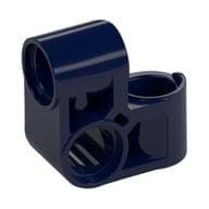 Technic Pin Connector Perpendicular 2 x 2 Bent em Azul escuro