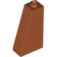 Brick Sloped 75° 2 x 1 x 3 with Open Stud em Laranja escuro