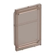 Glass for Train Door Lip On Top and Bottom em Marrom translúcido