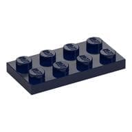 Plate 2 x 4 em Azul escuro