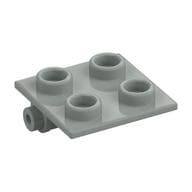 Hinge Brick 2 x 2 Top Plate Thin em Cinza claro