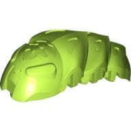 Large Figure Accessory, Rahkshi Kraata Stage 5 with Marbled Pearl Dark Gray Tail Pattern em Verde-limão