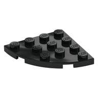 Plate Round Corner 4 x 4