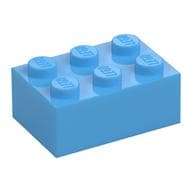 Brick 2 x 3 em Azul médio