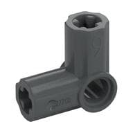 Technic Axle and Pin Connector Angled #6 - 90° em Cinza azulado escuro