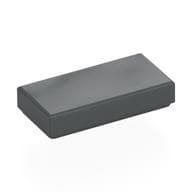 Tile 1 x 2 with Groove em Cinza azulado escuro