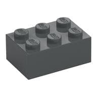 Brick 2 x 3 em Cinza azulado escuro