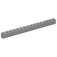 Brick 1 x 16 em Cinza azulado claro