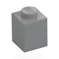 Brick 1 x 1 em Cinza azulado claro