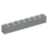 Brick 1 x 8 em Cinza azulado claro