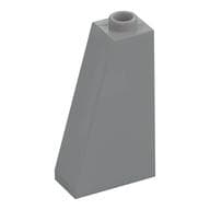 Brick Sloped 75° 2 x 1 x 3 with Hollow Stud em Cinza azulado claro